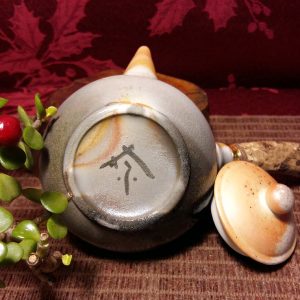 芙蓉木側把壺F17